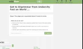 
							         How to Get to Orgrimmar from Undercity Fast on World of Warcraft								  
							    