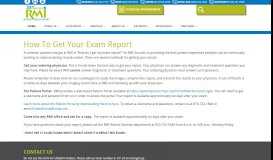 
							         How To Get Your Exam Report - Regional Medical Imaging								  
							    