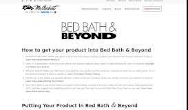 
							         How To Get Your Product Into Bed Bath & Beyond | Buyer Information ...								  
							    