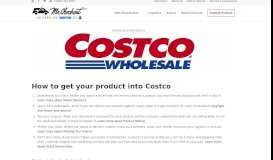 
							         How To Get Your Product Into Costco | Buyer Information | Supplier ...								  
							    