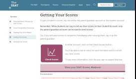 
							         How to get your scores after you have taken the SSAT - SSAT								  
							    