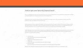 
							         How to Get Your Security Deposit Back - Royse & Brinkmeyer ...								  
							    