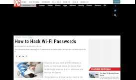 
							         How to Hack Wi-Fi Passwords Security - PCMag UK								  
							    