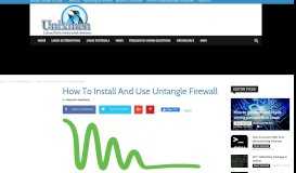 
							         How To Install And Use Untangle Firewall | Unixmen								  
							    