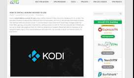 
							         How to Install Community Portal on Kodi 17 Krypton - The VPN Guru								  
							    