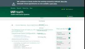 
							         How to Install Email on My Mobile Device | USF Health								  
							    
