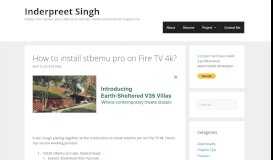 
							         How to install stbemu pro on Fire TV 4k? – Inderpreet Singh								  
							    