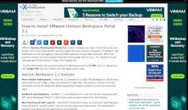 
							         How-to Install VMware Horizon Workspace Portal 2.1 | ESX Virtualization								  
							    
