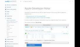 
							         How to integrate the Apple Developer Portal with mobile CI/CD ...								  
							    