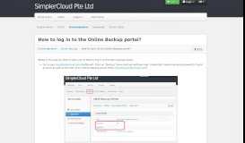 
							         How to log in to the Idera backup portal? - SimplerCloud Pte Ltd								  
							    