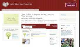 
							         How To Log In to your NLT Account - Nutley Educational ...								  
							    