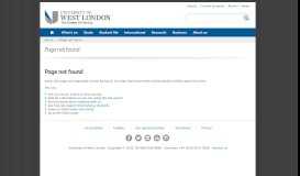 
							         How to log on to Blackboard | University of West London								  
							    