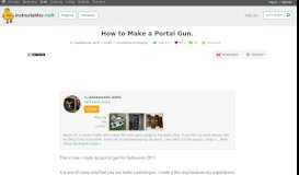 
							         How to Make a Portal Gun.: 10 Steps (with Pictures) - Instructables								  
							    