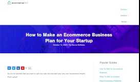 
							         How to Make a Winning Ecommerce Business Plan (+ PDF Template)								  
							    