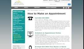 
							         How to Make an Appointment :: Contra Costa Health Services ...								  
							    