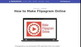 
							         How to Make Flipagram Online - Kapwing								  
							    