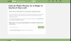
							         How to Make Money as a Mage in World of Warcraft: 6 Steps - wikiHow								  
							    
