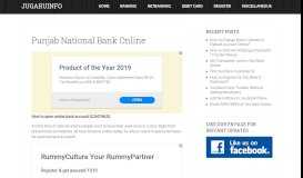 
							         How to open online bank account Punjab National Bank-jugaruinfo.....!								  
							    