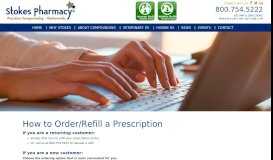 
							         How to Order/Refill a Prescription | Stokes Pharmacy								  
							    