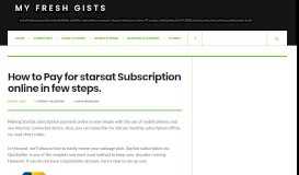 
							         How To Pay For Dstv subscription,GoTv subscriptionAnd Startimes ...								  
							    