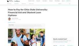 
							         How to Pay for Ohio State University: Financial Aid and Student Loan ...								  
							    