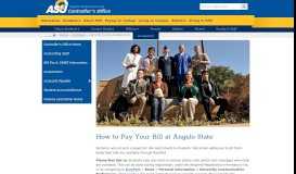 
							         How to Pay Your Bill at Angelo State - Angelo State University								  
							    