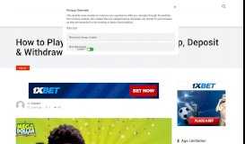 
							         How to Play Mega Lottery Kenya: Signup, Deposit & Withdraw ...								  
							    