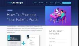 
							         How To Promote Your Patient Portal | ChartLogic								  
							    