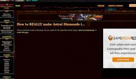 
							         How to REALLY make Astral Diamonds in Neverwinter - Official ...								  
							    