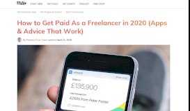 
							         How to receive payments: 14 tools for freelancers - Millo.co								  
							    