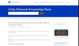 
							         How To Recover / Reset Your Password in APS, ATM, or any ...								  
							    
