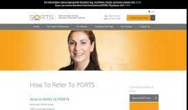 
							         How to Refer to PORTS | PORTS								  
							    