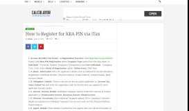 
							         How to Register for KRA PIN Using iTax Portal - Calculate Kenya								  
							    