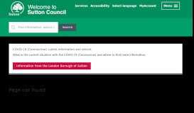 
							         How to register onto the public access portal - Sutton Council								  
							    