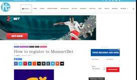 
							         How to register to MozzartBet								  
							    