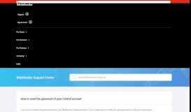 
							         How to reset the password for your Bitdefender Central account								  
							    