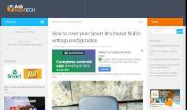 
							         How to reset your Smart Bro Pocket WiFi's settings configuration – Ask ...								  
							    