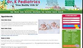 
							         How to Schedule an Appointment | Dr. K Pediatrics, Brandon FL								  
							    