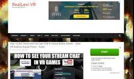 
							         How To See Twitch and YouTube Chat In Virtual Reality ... - RealLexi VR								  
							    