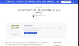 
							         How to Sell on eBay and Make Money for Beginners [$1200/mo sales]								  
							    
