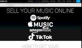 
							         How to Sell Your Music Online | Upload Your Music Now - TuneCore								  
							    