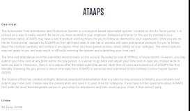 
							         How-To Series - ATAAPS — ACE Homepage								  
							    