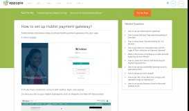 
							         How to set up Hubtel payment gateway - Appy Pie								  
							    