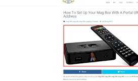 
							         How To Set Up Your Mag Box With A Portal URL Address - Strong IPTV								  
							    