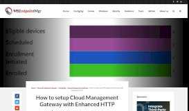 
							         How to setup Cloud Management Gateway with Enhanced HTTP ...								  
							    