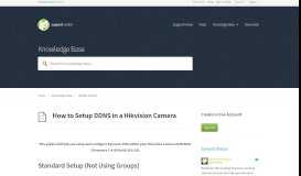 
							         How to Setup DDNS in a Hikvision Camera | Support | No-IP ...								  
							    