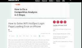 
							         How to Solve WiFi HotSpot Login Page Loading Error on iPhone ...								  
							    