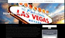 
							         How to Start a Business in Las Vegas, NV | Business Attorney								  
							    
