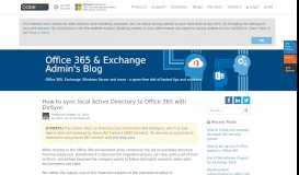 
							         How to sync local Active Directory to Office 365 with DirSync - CodeTwo								  
							    
