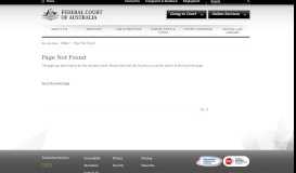 
							         How to track a case - Federal Court of Australia								  
							    